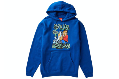 Pre-owned Full Send Salim The Dream Hoodie Blue