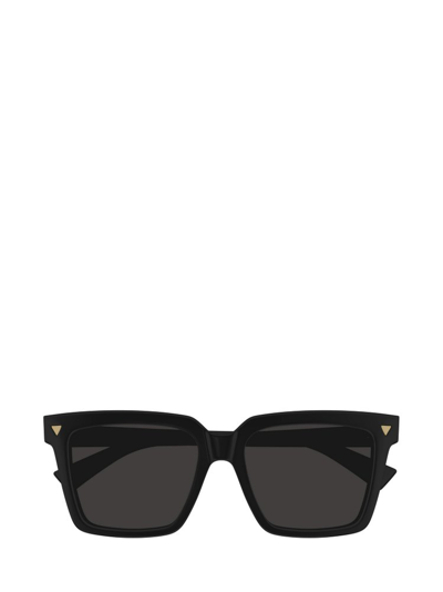 Bottega Veneta Eyewear Square Frame Sunglasses In Black