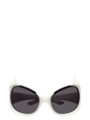 Balenciaga Gotham Cat-eye Acetate Sunglasses In White