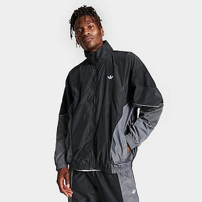 Adidas Originals Adidas Men's Originals Rekive Woven Track Top In Black/grey