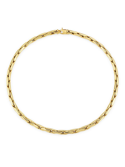 Saks Fifth Avenue Women's 14k Yellow Gold Fancy-link Chain Necklace/17"