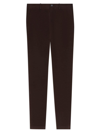 Theory Zaine Pant In Cotton Moleskin In Mink