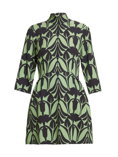 La Doublej Juliet Dress In Papyrus Green