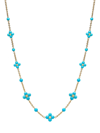 PAUL MORELLI WOMEN'S SEQUENCE 18K YELLOW GOLD & TURQUOISE NECKLACE
