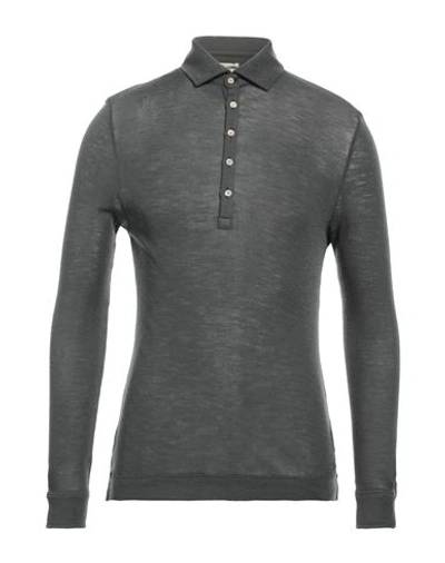 Massimo Alba Man Sweater Lead Size Xl Wool In Grey