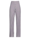 Le Tricot Perugia Woman Pants Purple Size S Viscose, Elastane
