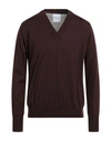 Marsēm Man Sweater Dark Brown Size M Wool