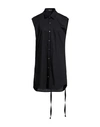 Ann Demeulemeester Woman Short Dress Black Size 14 Cotton