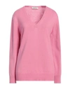 's Max Mara Woman Sweater Pink Size M Wool, Cashmere