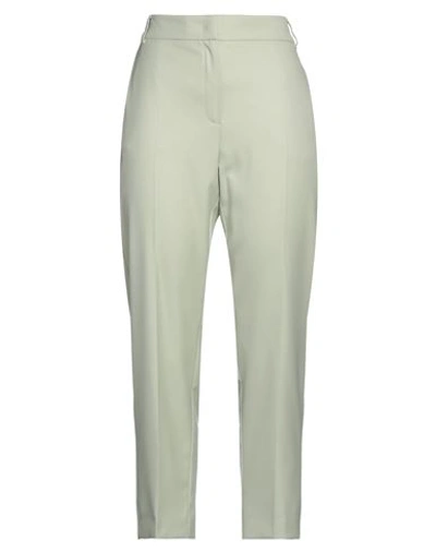 Iblues I Blues Woman Pants Light Green Size 4 Polyester, Viscose, Elastane In Green