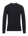 Alpha Studio Man Sweater Midnight Blue Size 38 Geelong Wool