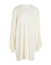 Vero Moda Woman Mini Dress Ivory Size Xl Ecovero Viscose, Polyester, Nylon In White