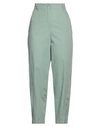 Beatrice B Beatrice .b Woman Pants Light Green Size 4 Cotton, Elastane