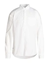 Blauer Man Shirt White Size Xl Cotton