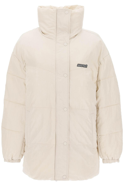 Isabel Marant Étoile Tilysa Maxi Puffer Jacket In Beige