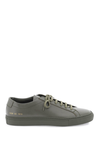 Common Projects Original Achilles Low Sneakers In Grey