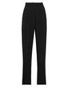 Just Cavalli Woman Pants Black Size 8 Polyester, Virgin Wool, Elastane