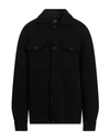 +39 Masq Man Shirt Black Size 40 Wool, Polyamide