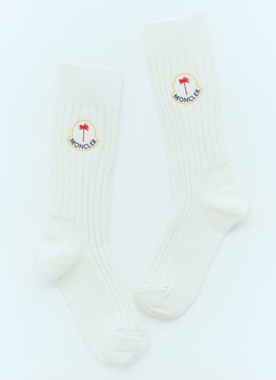 Moncler Genius Socks In White