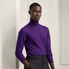 Ralph Lauren Men's Cashmere Turtleneck Sweater In Zermatt Purple