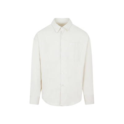Ami Alexandre Mattiussi Shirt Ami Paris Men In White