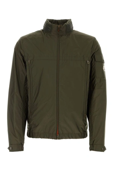 Moncler Nire Rain Jacket In Green