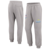 NIKE NIKE GRAY LOS ANGELES CHARGERS 2023 SIDELINE CLUB JOGGER PANTS