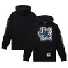 Mitchell & Ness Men's  Black Dallas Cowboys Gridiron Classics Big Face 7.0 Pullover Hoodie In Black