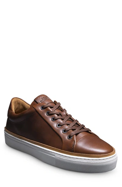 Allen Edmonds Men's Alpha Leather Low-top Sneakers In Cognac