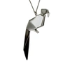 Gucci Necklace Parrot Gun Metal