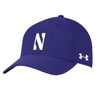 UNDER ARMOUR UNDER ARMOUR PURPLE NORTHWESTERN WILDCATS AIRVENT PERFORMANCE FLEX HAT