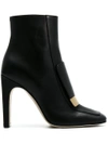 SERGIO ROSSI HILL ANKLE BOOTS,A78931MNAN0712194051