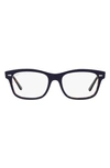 Ray Ban 54mm Optical Glasses In Dark Havana