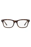 Ray Ban 54mm Optical Glasses In Trans Yellow