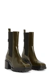 ALLSAINTS SKARLET BLOCK HEEL CHELSEA BOOT