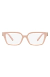 TIFFANY & CO 53MM RECTANGULAR OPTICAL GLASSES