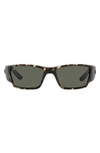 Costa Del Mar Corbina Pro 61mm Rectangular Sunglasses In Wetlands