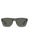 Costa Del Mar Paunch Xl 580g 06s9050 905005 Square Polarized Sunglasses In Grey