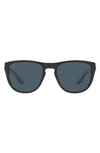 Costa Del Mar Irie 55mm Polarized Pilot Sunglasses In Black