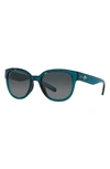 COSTA DEL MAR SALINA 53MM GRADIENT POLARIZED RECTANGULAR SUNGLASSES