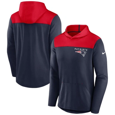 Nike New England Patriots  Men's Nfl Pullover Hoodie In Blue