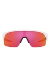 Oakley Kids' Resistor 29mm Prizm™ Rectangular Sunglasses In White