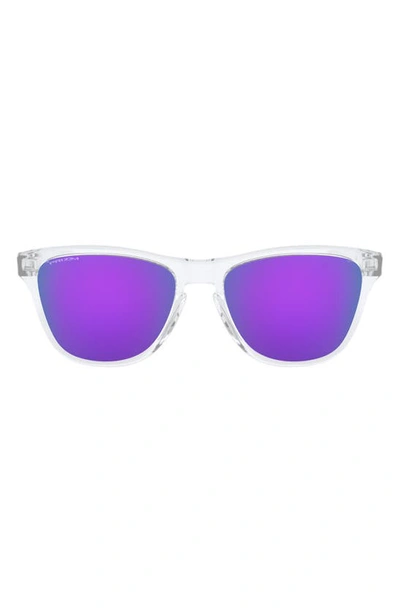 Oakley Kids' Frogskins Xs 53mm Prizm™ Round Sunglasses In Violet