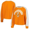 GAMEDAY COUTURE GAMEDAY COUTURE TENNESSEE ORANGE TENNESSEE VOLUNTEERS BLINDSIDE RAGLAN CROPPED PULLOVER SWEATSHIRT