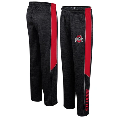 Colosseum Kids' Big Boys  Black Ohio State Buckeyes Live Hardcore Pants