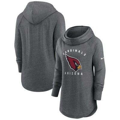 Nike Women's Team (nfl Arizona Cardinals) Pullover Hoodie In Grey