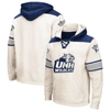 COLOSSEUM COLOSSEUM CREAM NEW HAMPSHIRE WILDCATS 2.0 LACE-UP PULLOVER HOODIE