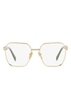 PRADA 53MM SQUARE OPTICAL GLASSES