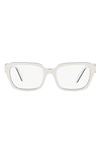 PRADA 52MM SQUARE OPTICAL GLASSES