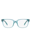 PRADA 54MM RECTANGULAR OPTICAL GLASSES